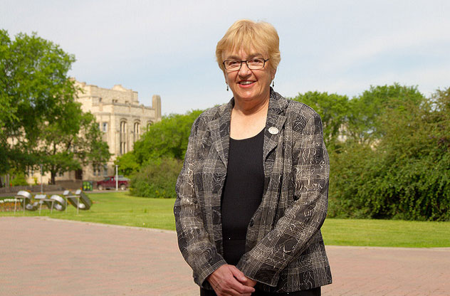 Patron Member, Chancellor Emerita Vera Pezer